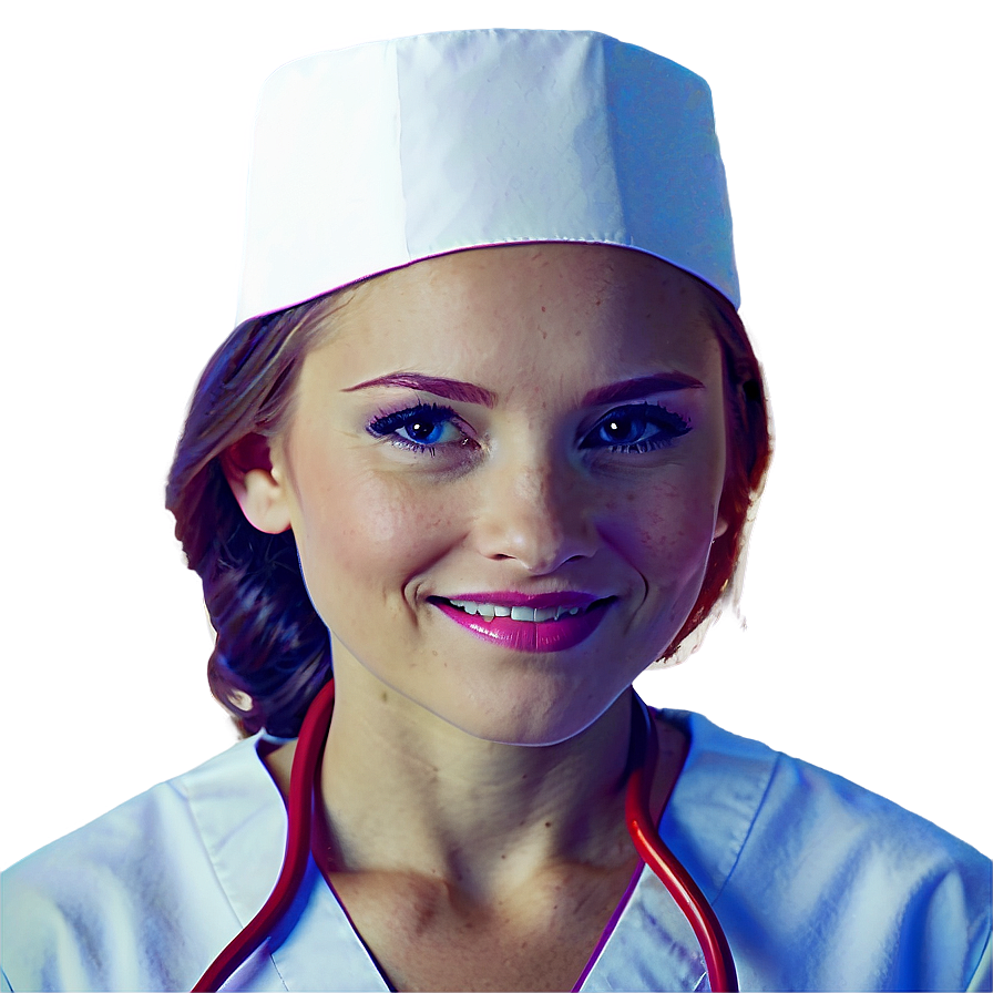 Simple Nurse Hat Png 06132024 PNG image