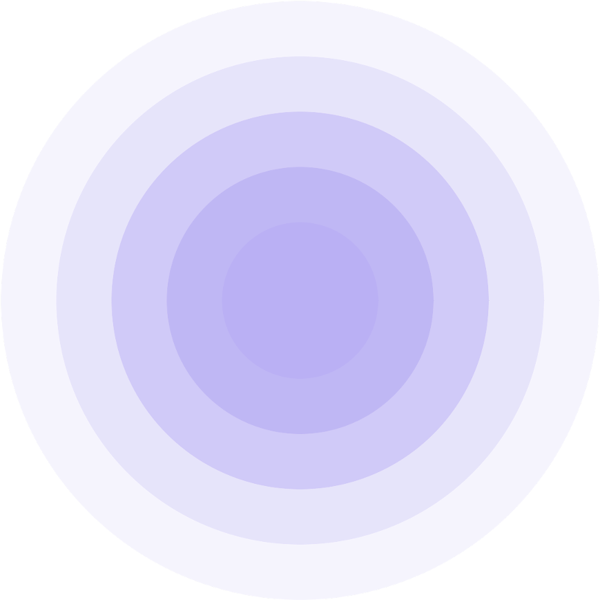 Simple Purple Circle Graphic PNG image