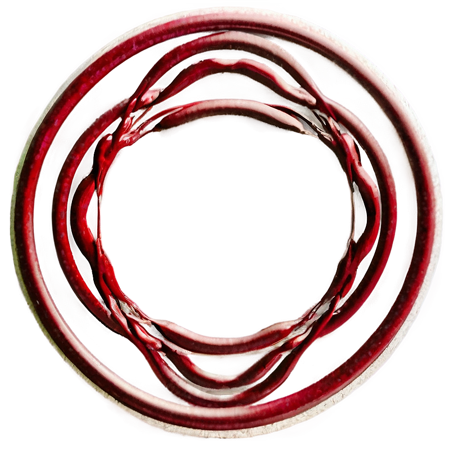Simple Red Circle Design Png Erf PNG image