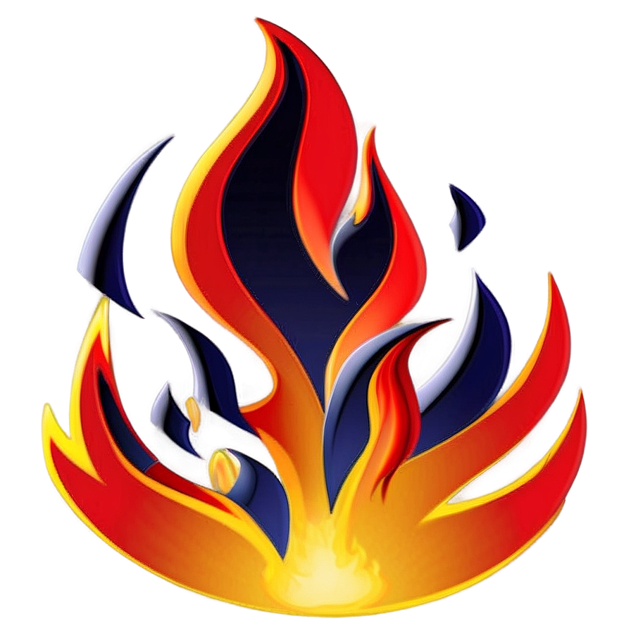 Simple Red Fire Clipart Png 72 PNG image