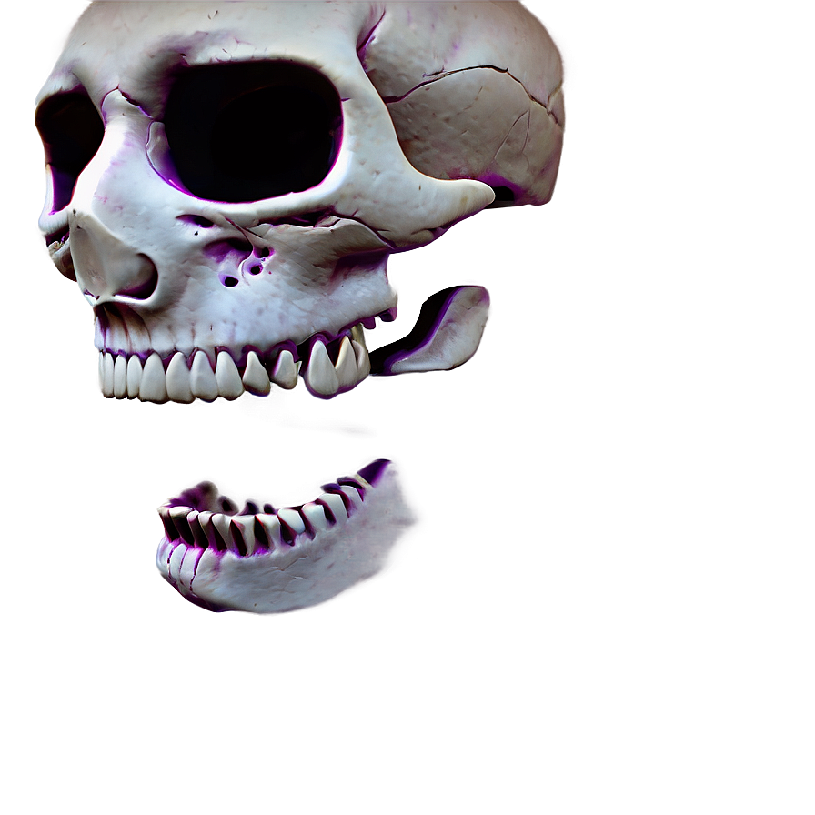 Simple Skull Artwork Png 06282024 PNG image