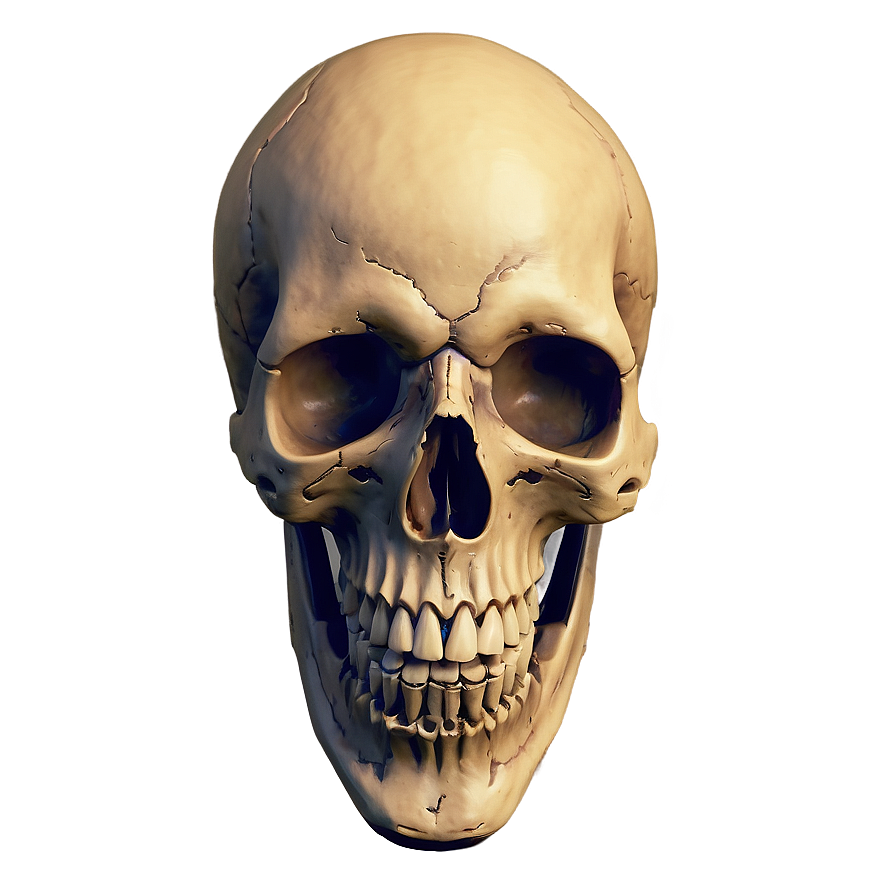 Simple Skull Carving Png 06282024 PNG image