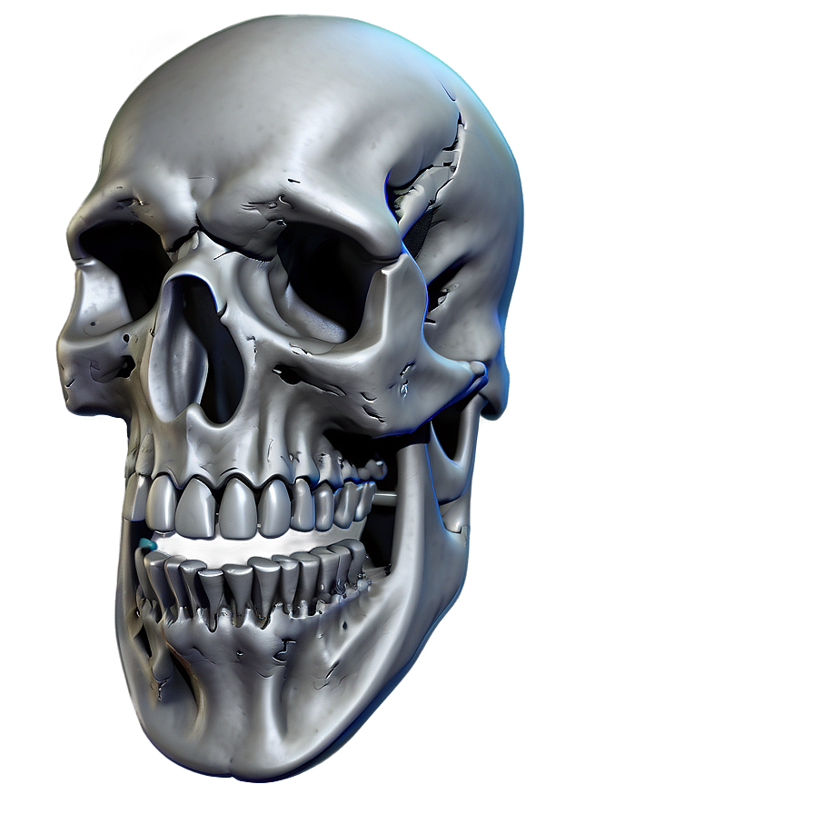 Simple Skull D PNG image