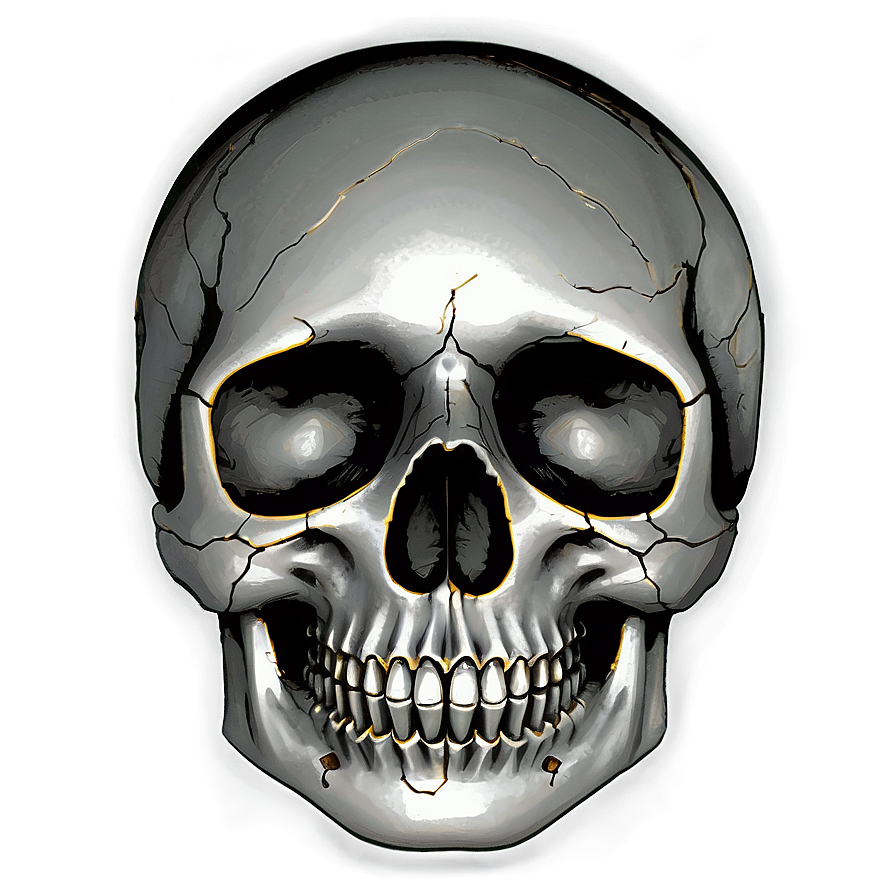 Simple Skull Engraving Png 96 PNG image