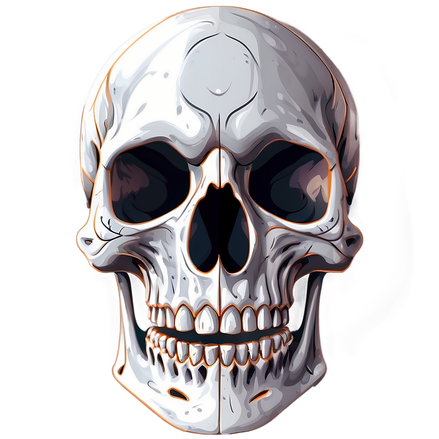 Simple Skull Vector Png Nvh30 PNG image