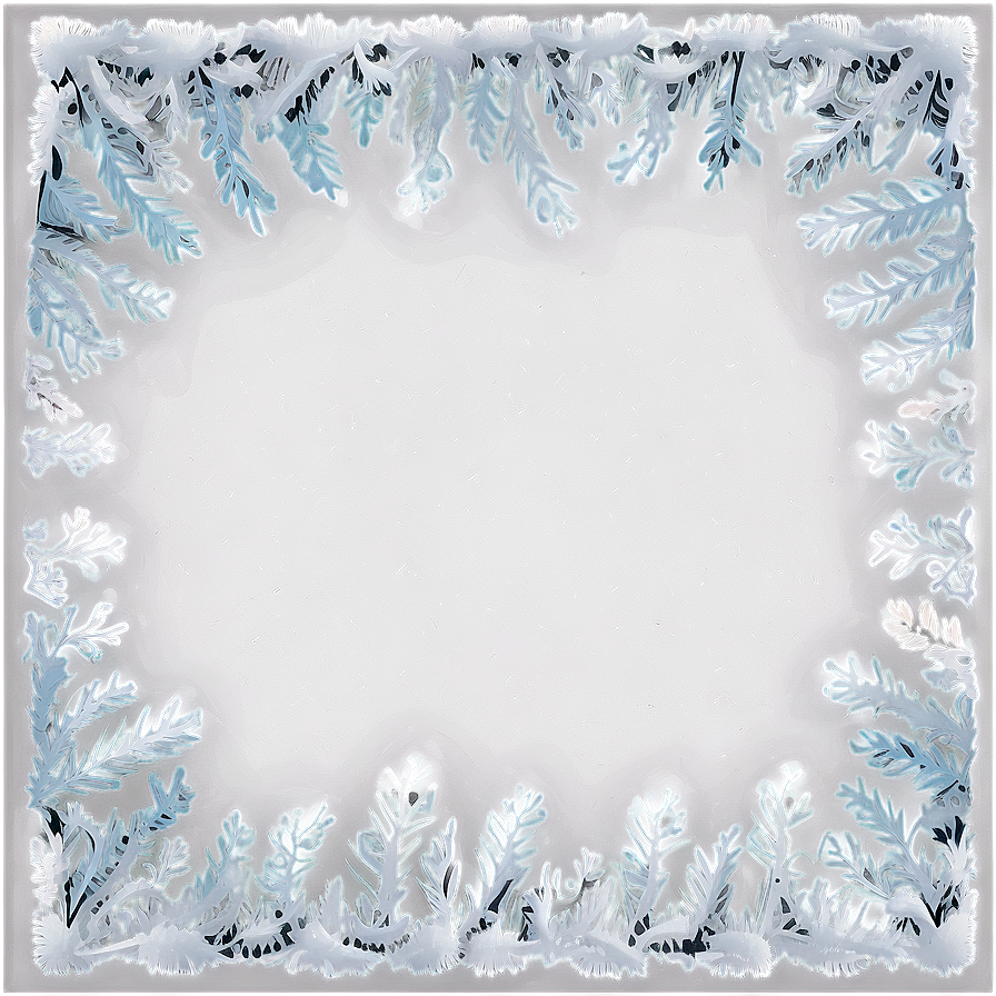 Simple Snow Border Png Dgy PNG image