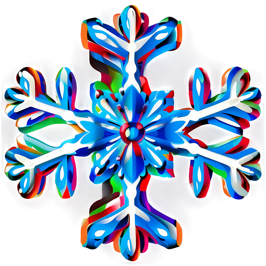 Simple Snowflake Form Png Ioj82 PNG image