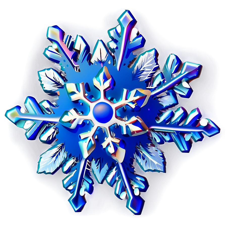 Simple Snowflake Shape Png 06282024 PNG image