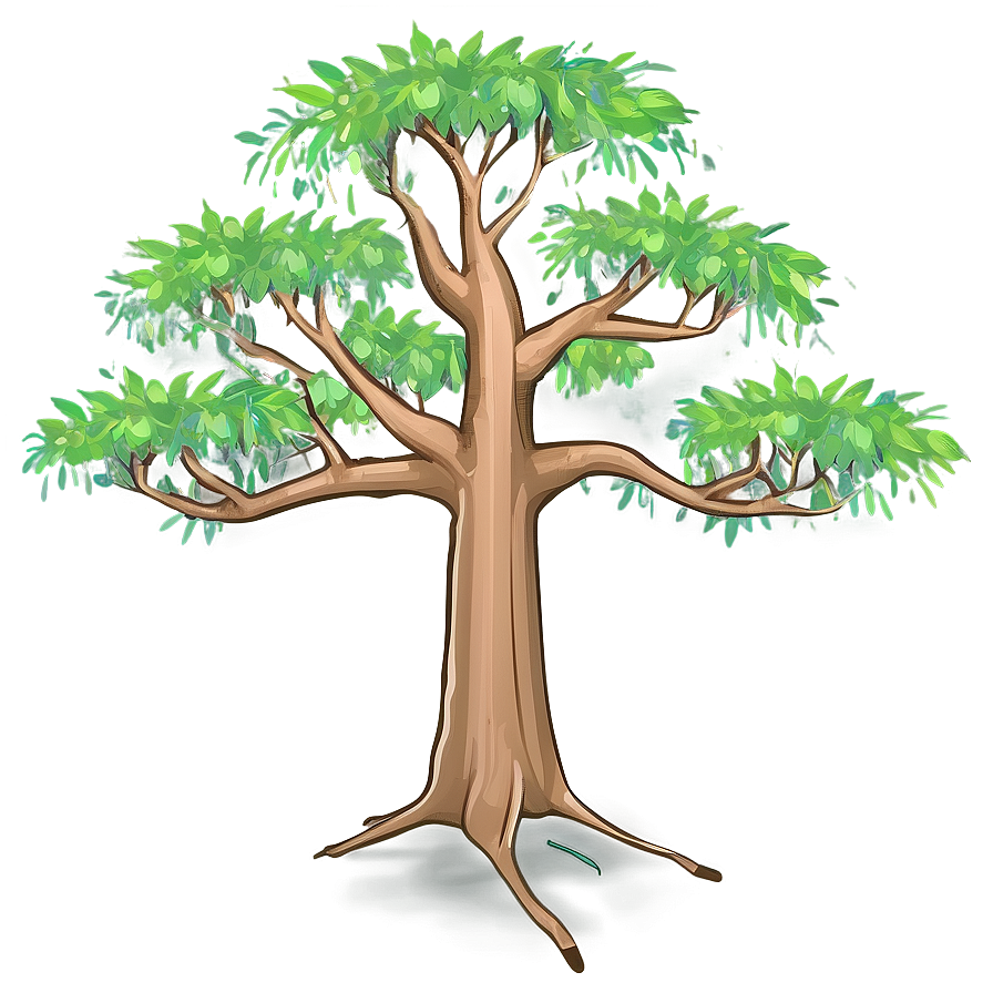 Simple Tree Drawing Png 06122024 PNG image