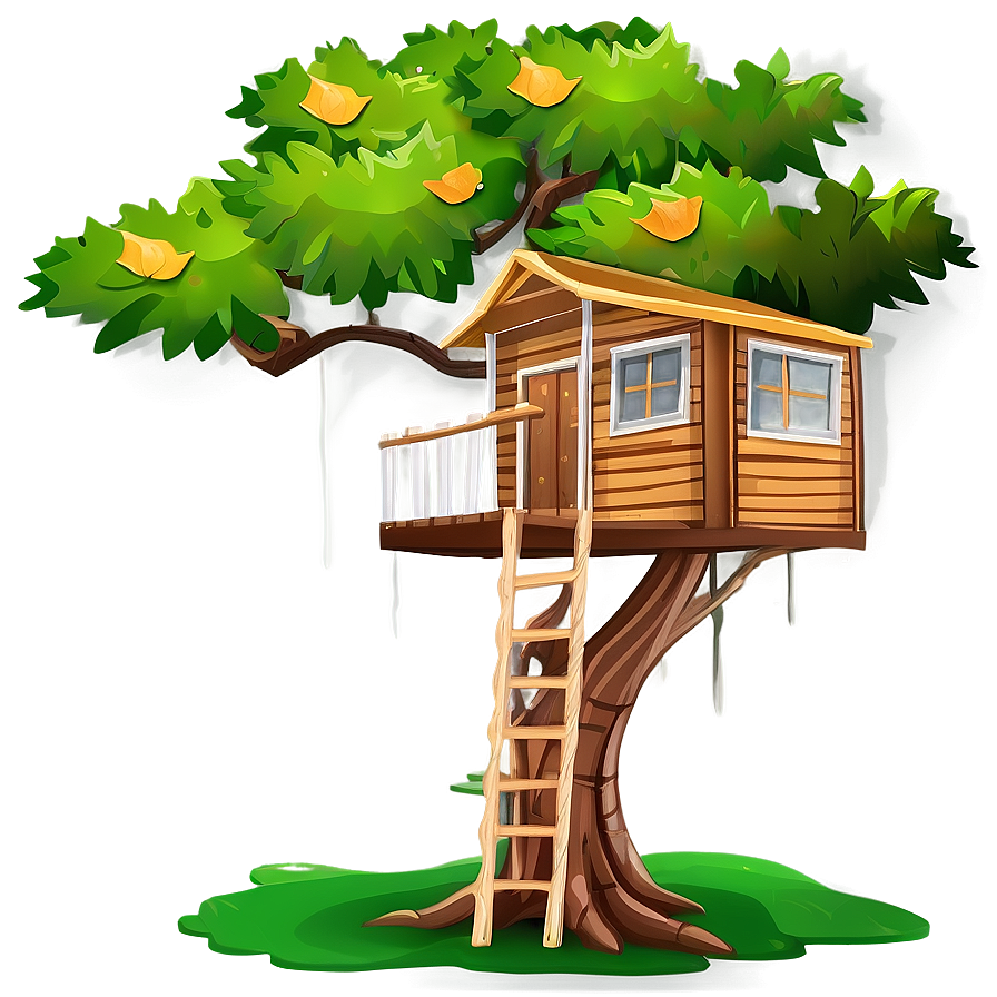 Simple Tree House Png 76 PNG image