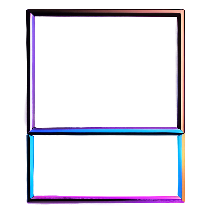 Simple Video Frame Outline Png 06262024 PNG image