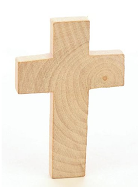 Simple Wooden Cross PNG image