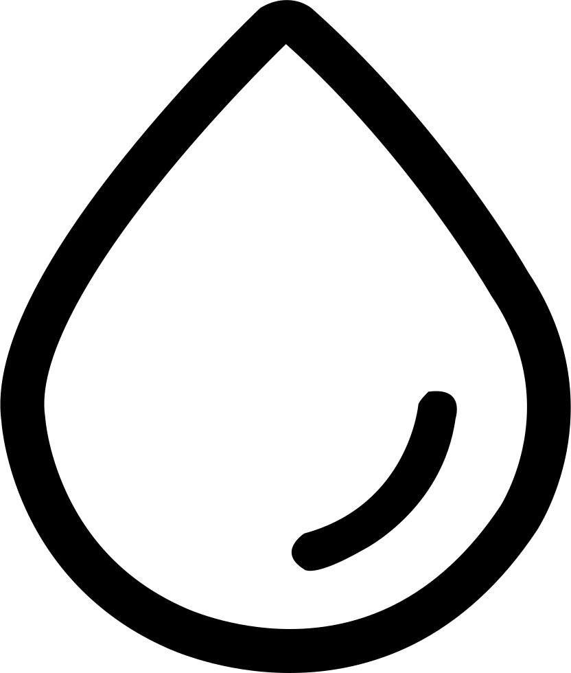 Simplified Oil Drop Icon PNG image