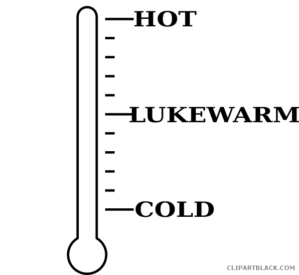 Simplified Thermometer Clipart PNG image