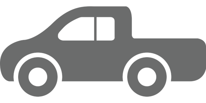 Simplified Vehicle Silhouette PNG image