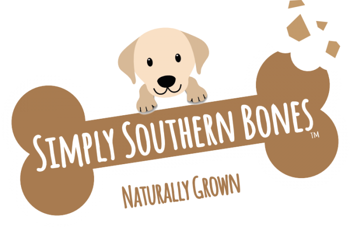 Simply Southern Bones Dog Logo PNG image