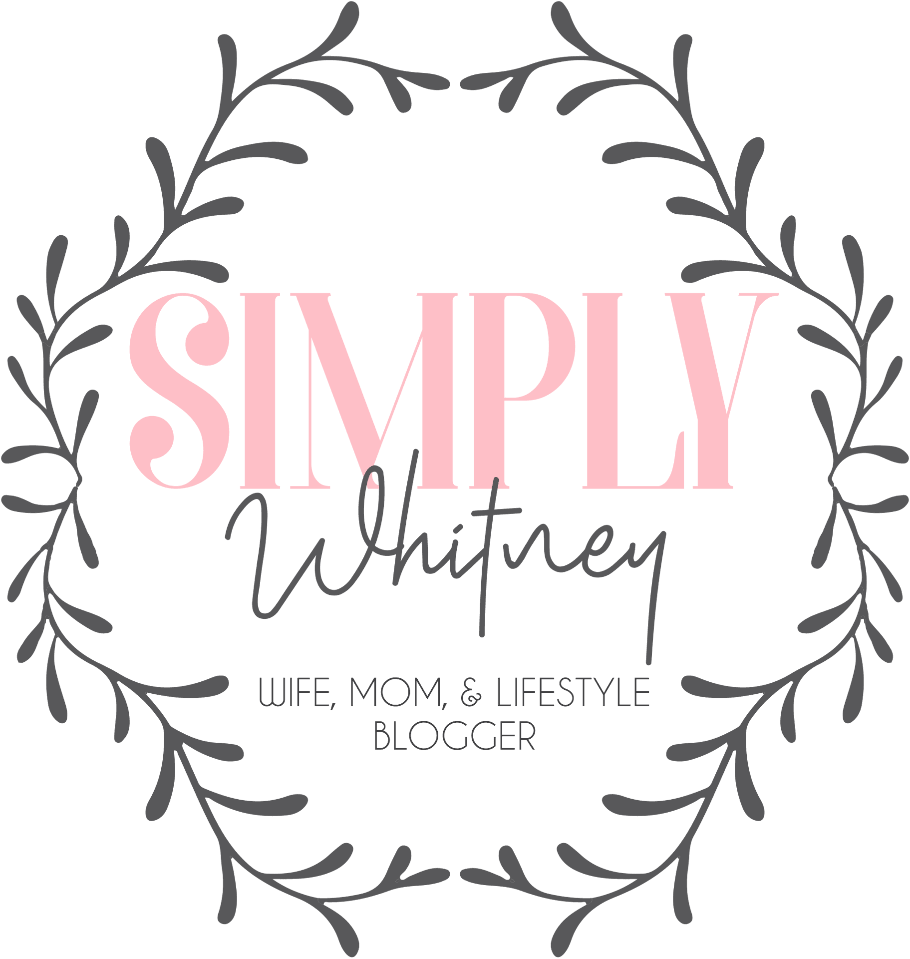 Simply Whitney_ Blog Logo PNG image