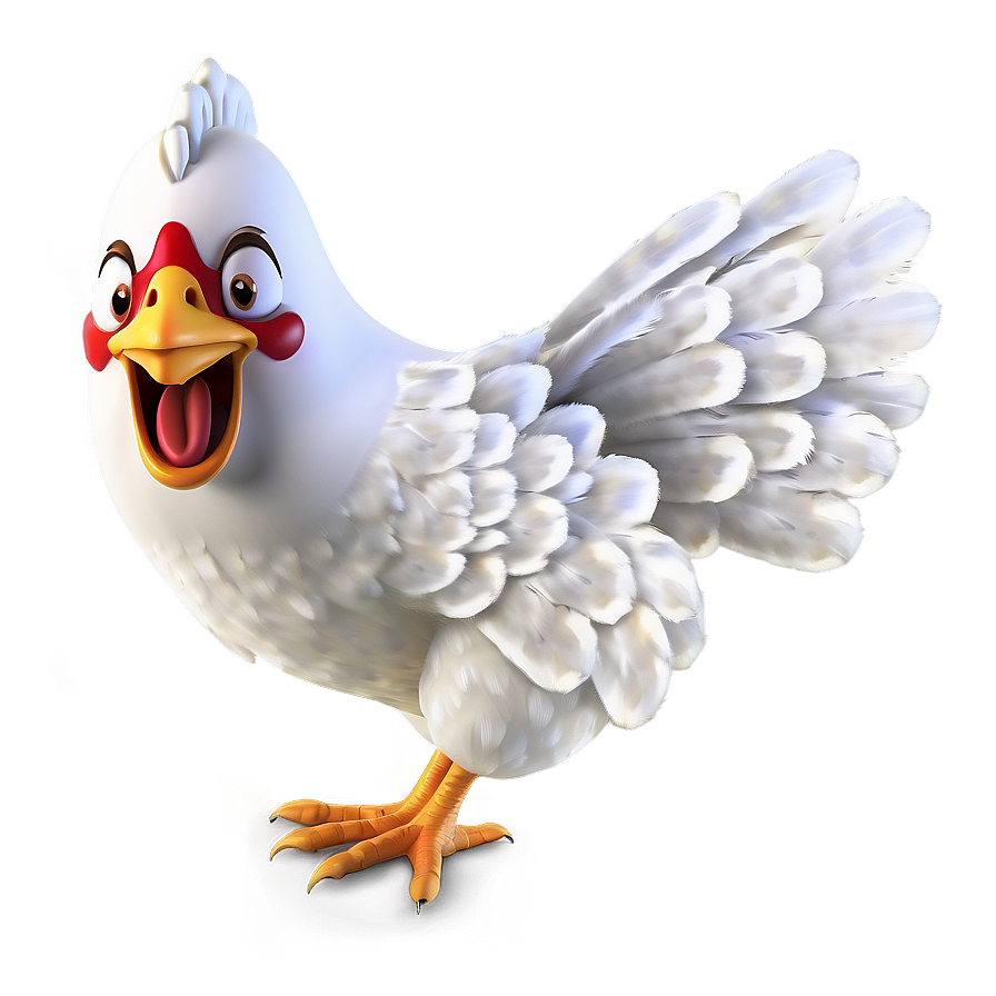 Singing Cartoon Chicken Png 71 PNG image