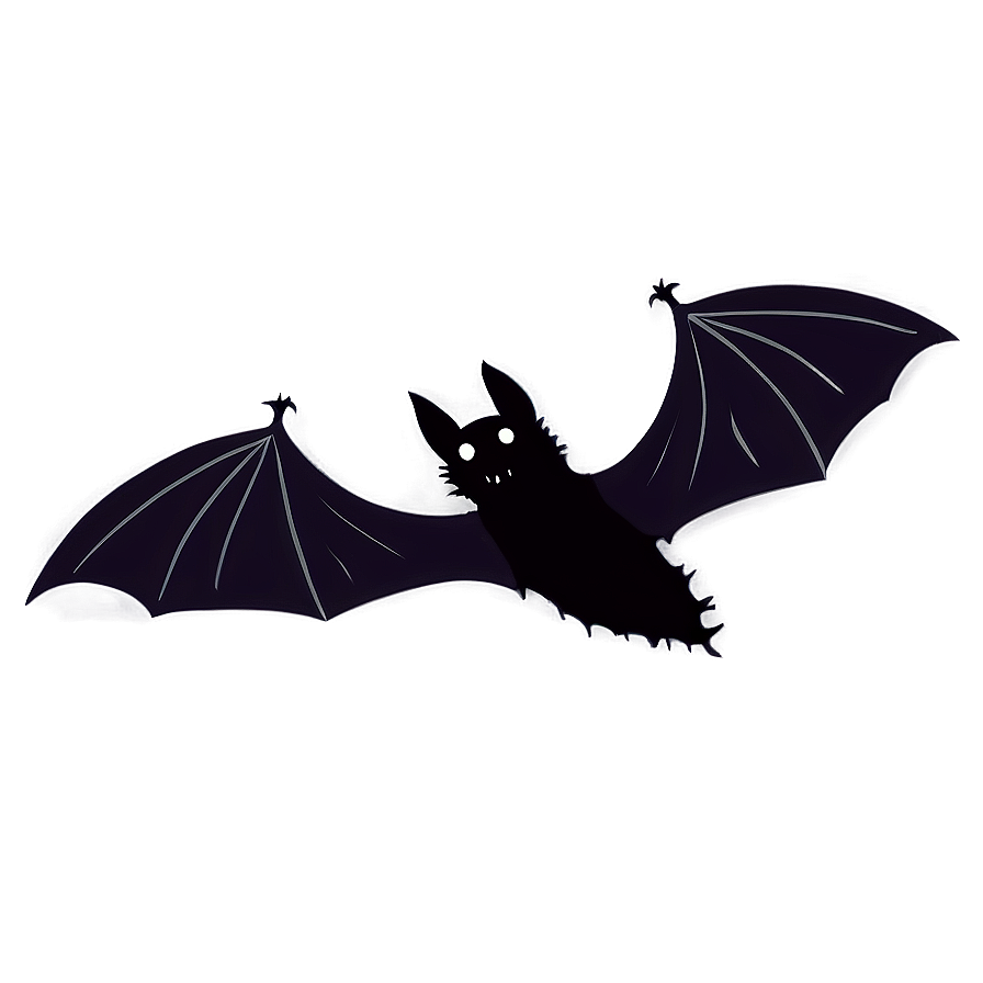 Single Bat Silhouette Png Smq18 PNG image