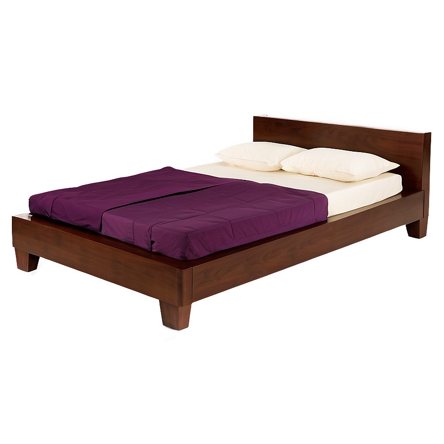 Single Bed Minimalist Png Dpc48 PNG image