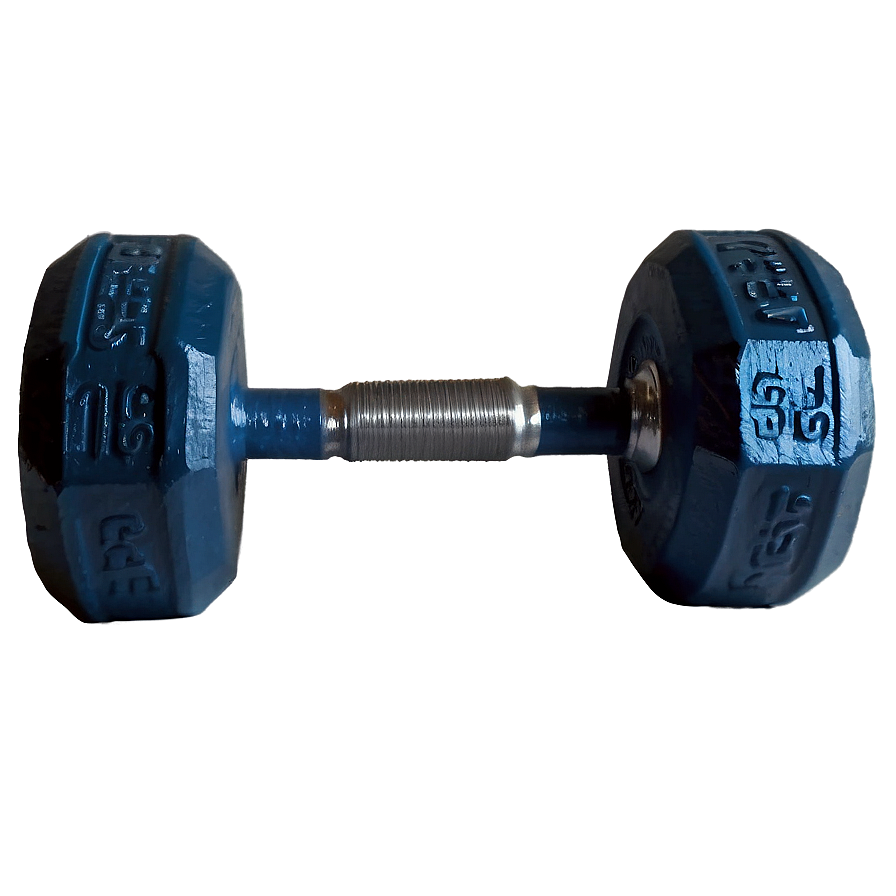 Single Cast Iron Dumbbell Png Joc PNG image