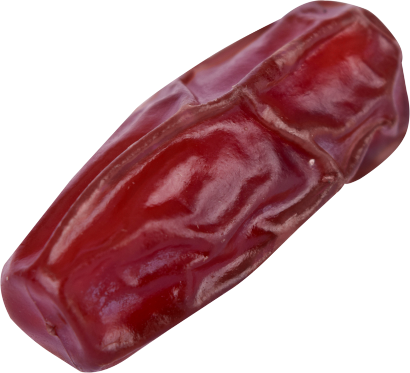 Single Dry Date Fruit PNG image