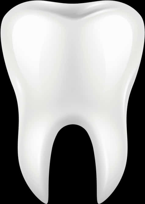 Single Healthy Tooth Graphic PNG image