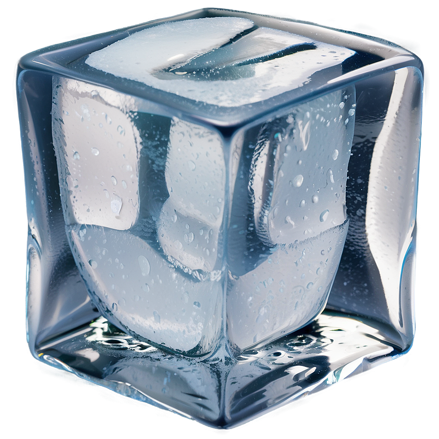 Single Ice Cube Png Ebq PNG image