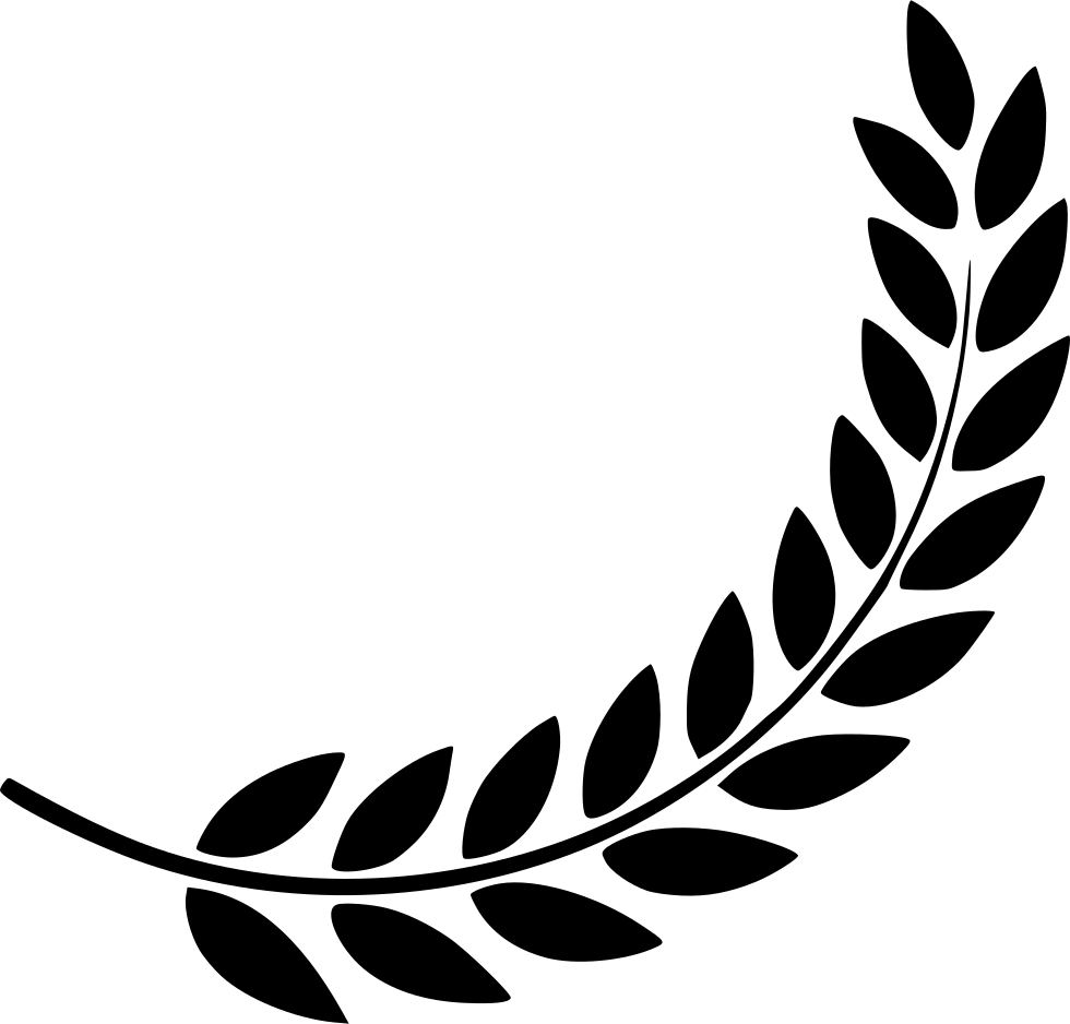 Single Laurel Branch Graphic PNG image