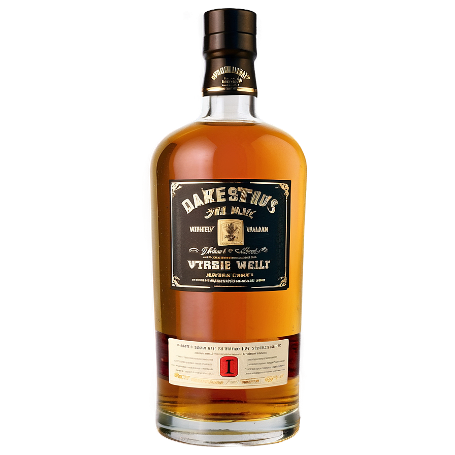 Single Malt Whiskey Bottle Png Yts29 PNG image