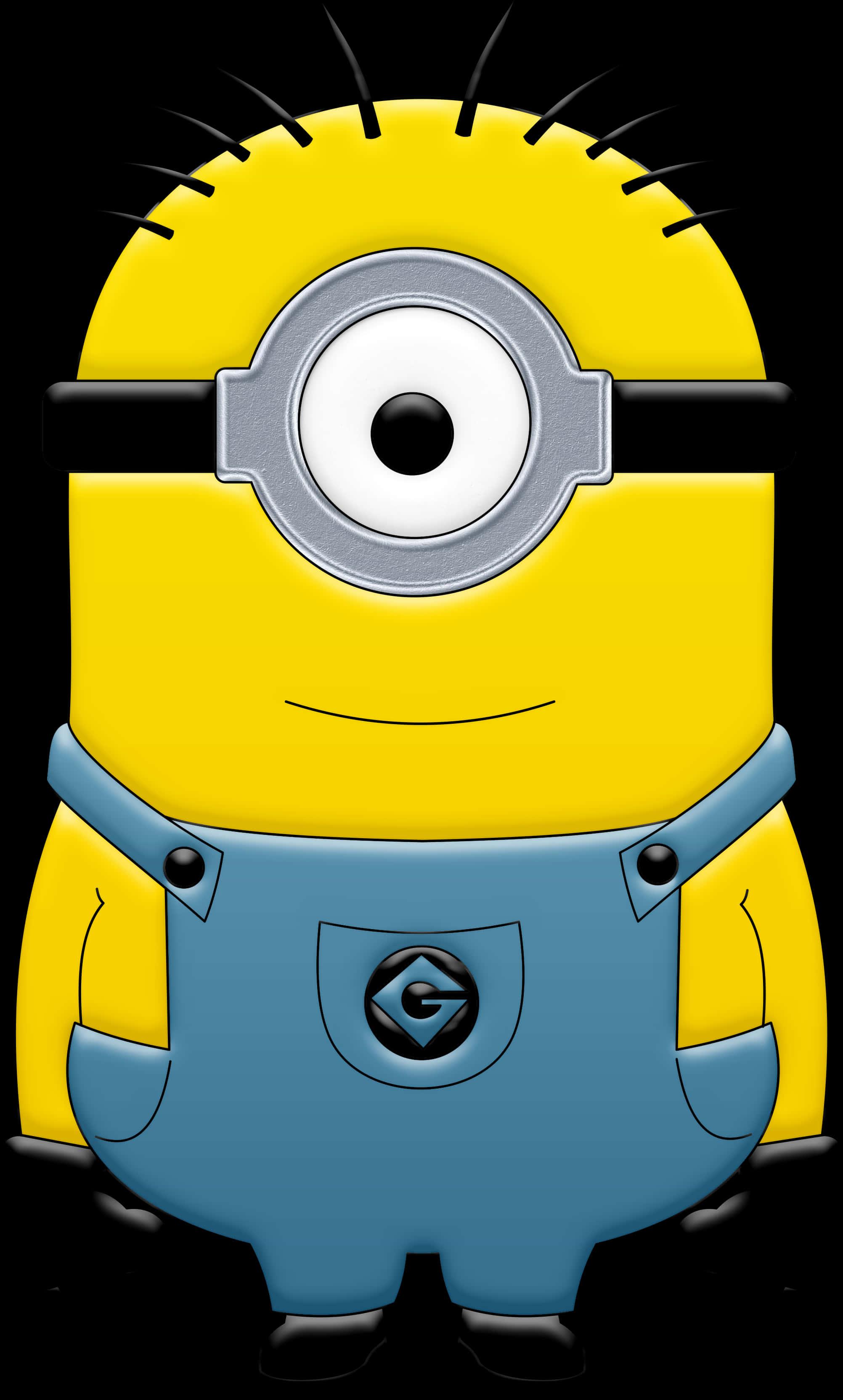 Single Minion Clipart PNG image