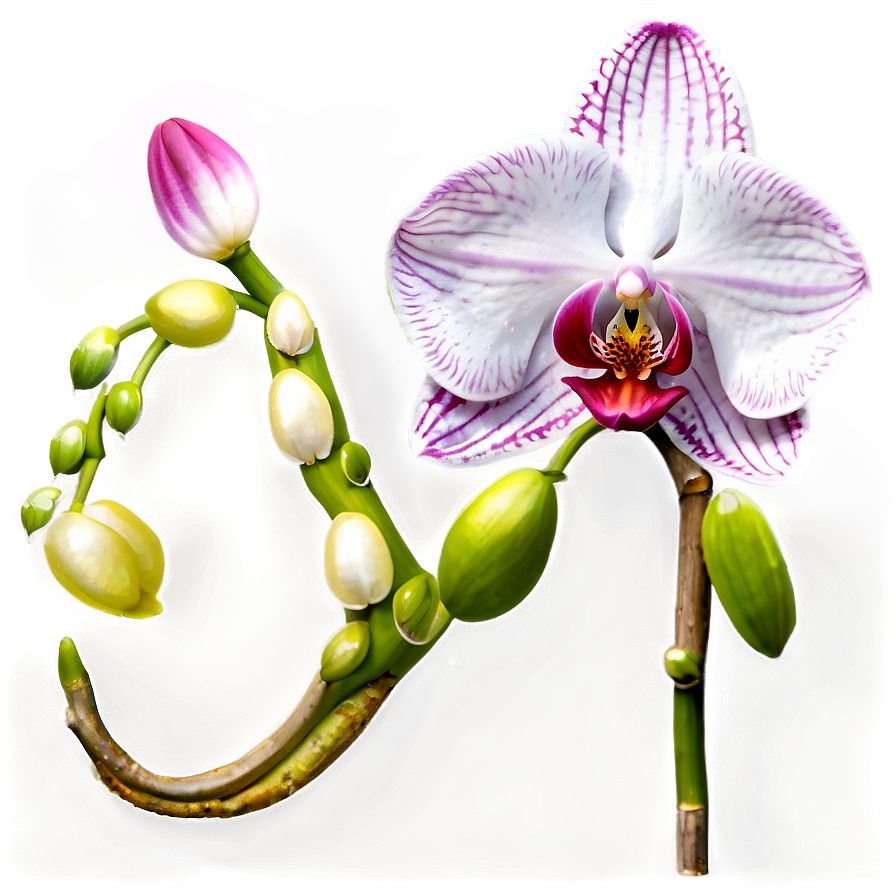 Single Orchid Png 05242024 PNG image