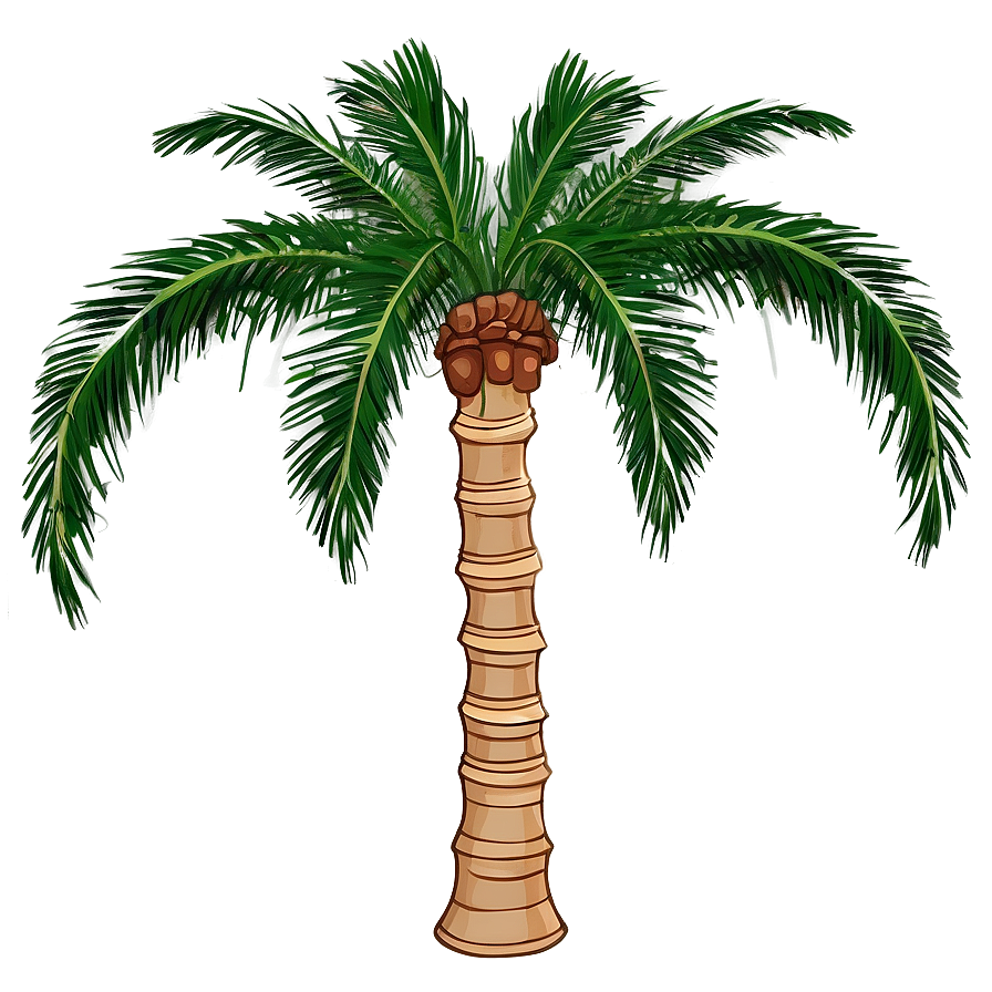 Single Palm Tree Png 05042024 PNG image