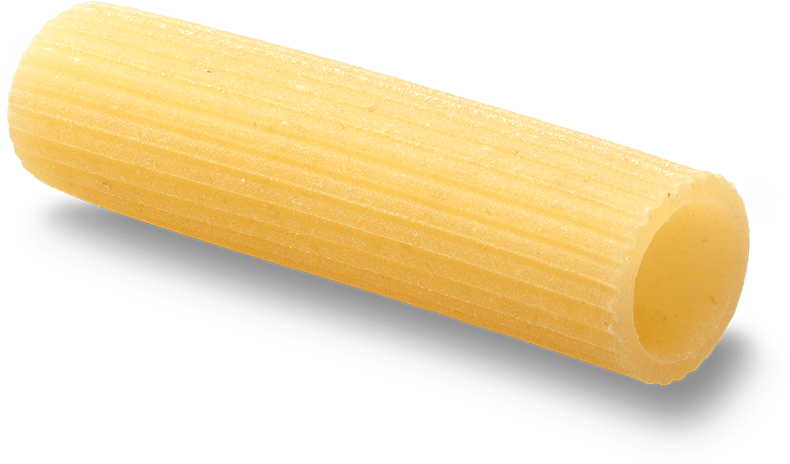 Single Rigatoni Pasta Noodle PNG image