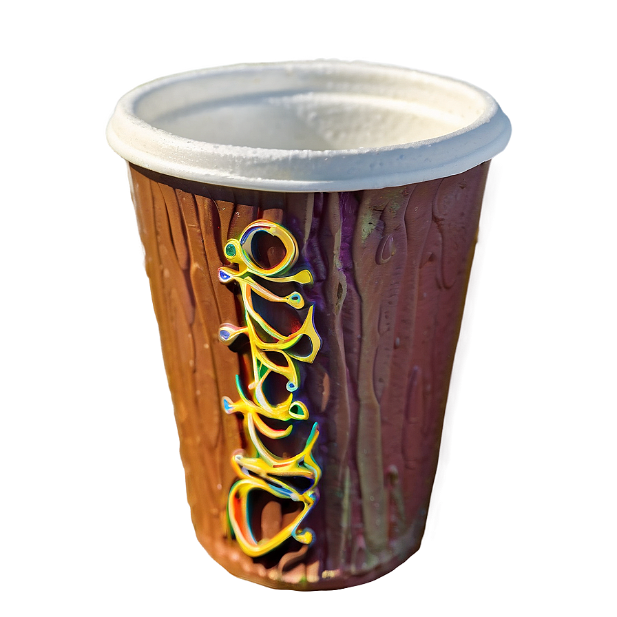 Single Styrofoam Cup Png 06122024 PNG image