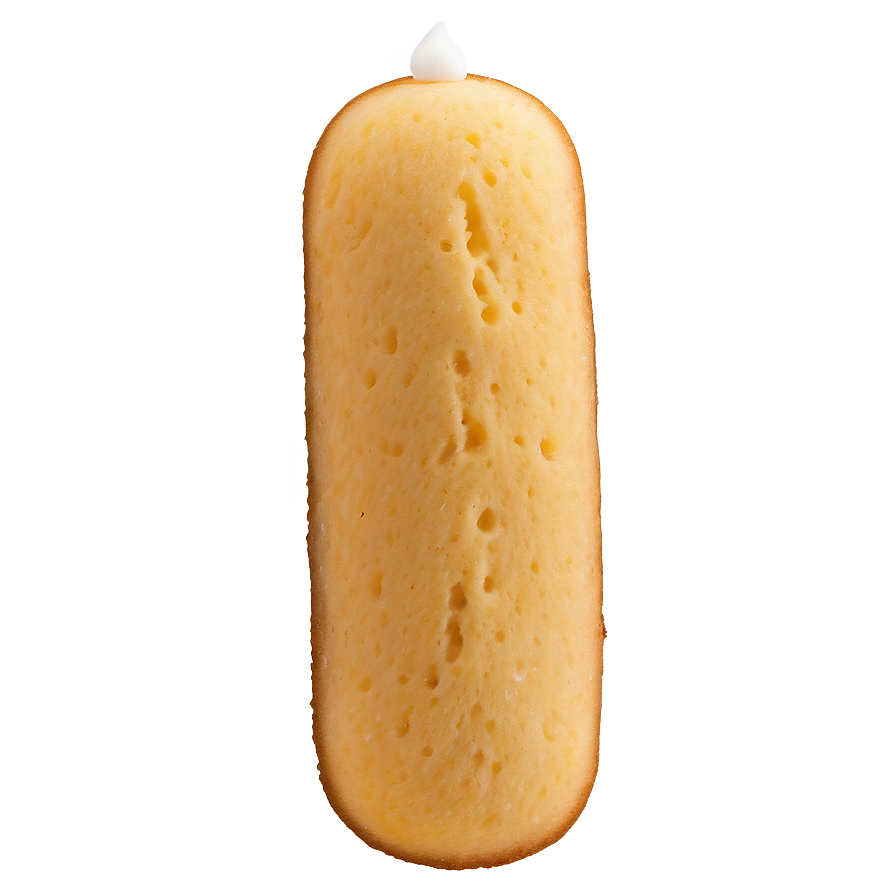 Single Twinkie Snack Cake PNG image