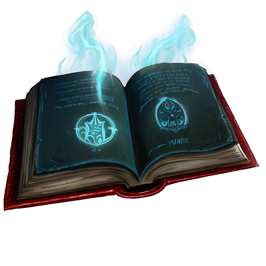 Sinister Dark Magic Grimoire Png Qab99 PNG image