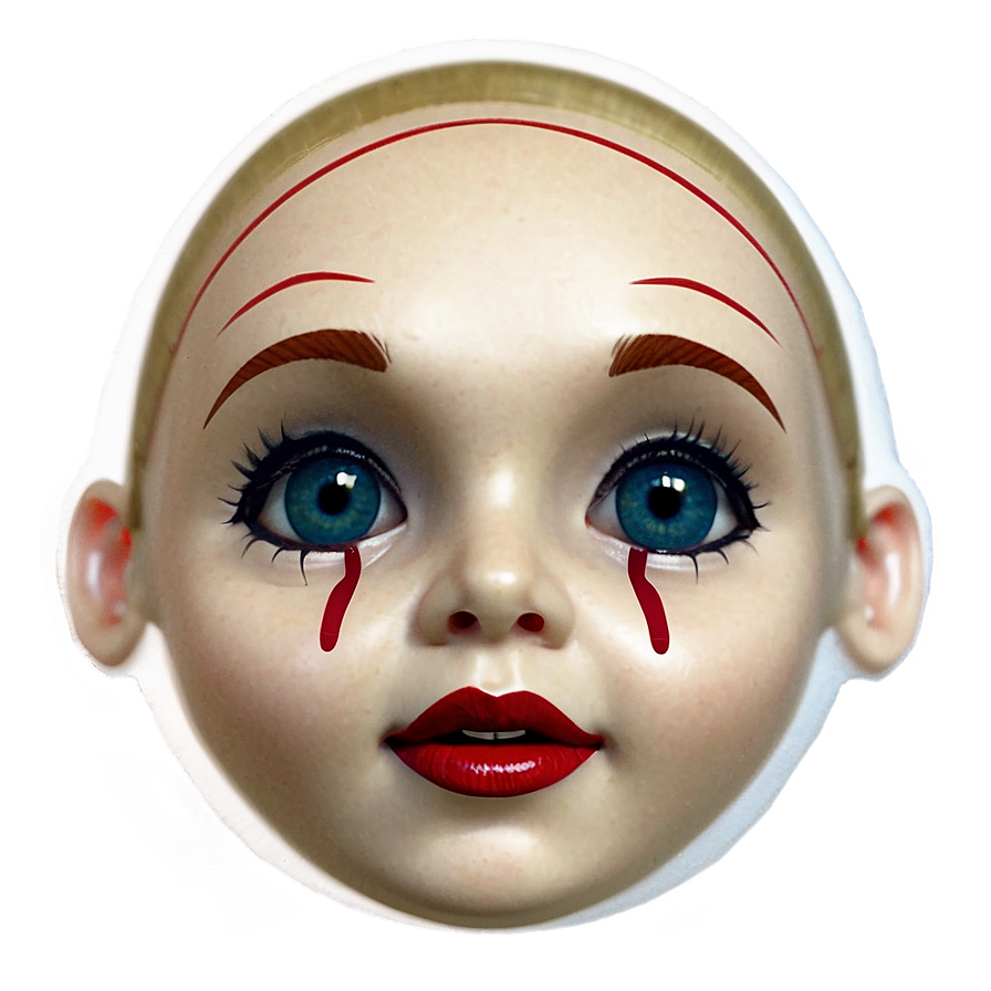 Sinister Doll Face Png 06252024 PNG image