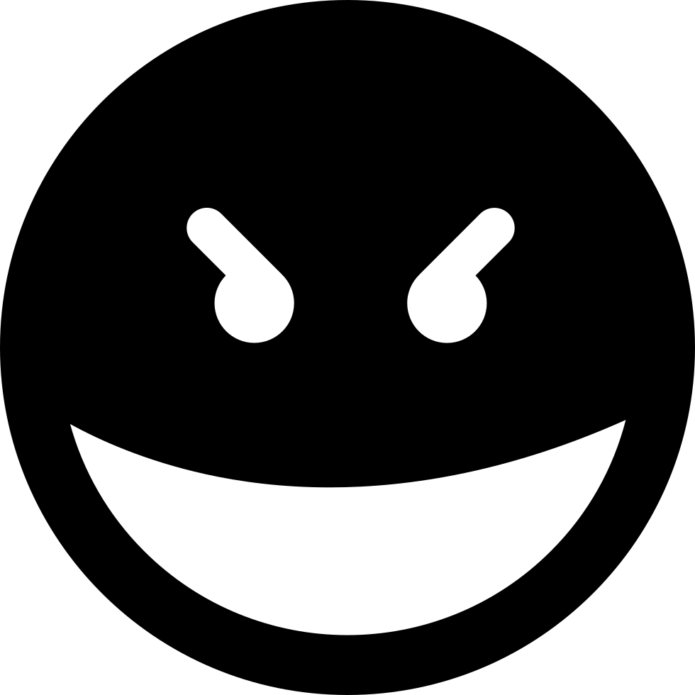 Sinister Smiley Face PNG image