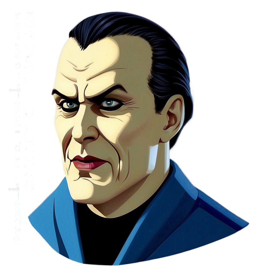 Sinister Villain Artwork Png 2 PNG image