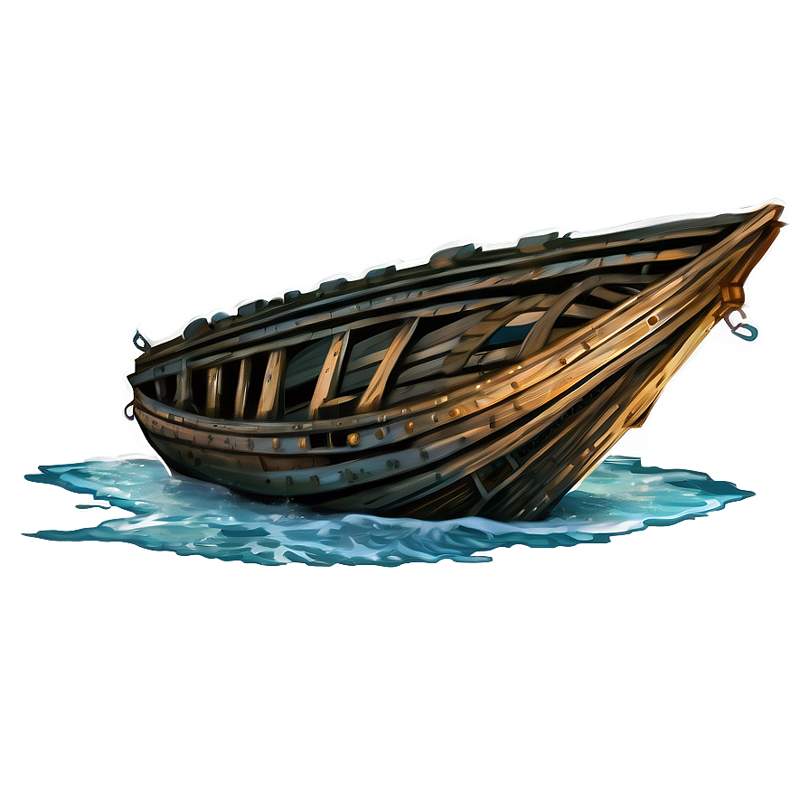 Sinking Ship Shipwreck Moment Png 19 PNG image