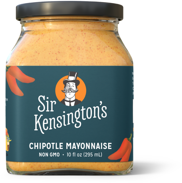 Sir Kensingtons Chipotle Mayonnaise Jar PNG image