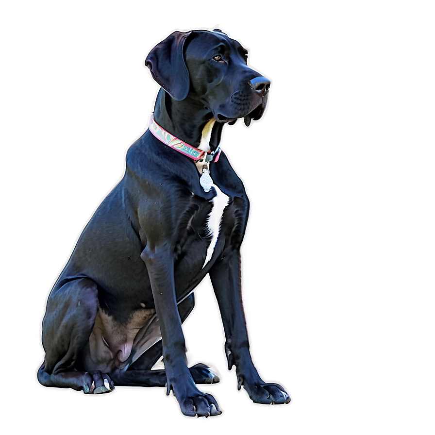 Sitting Great Dane Png 71 PNG image