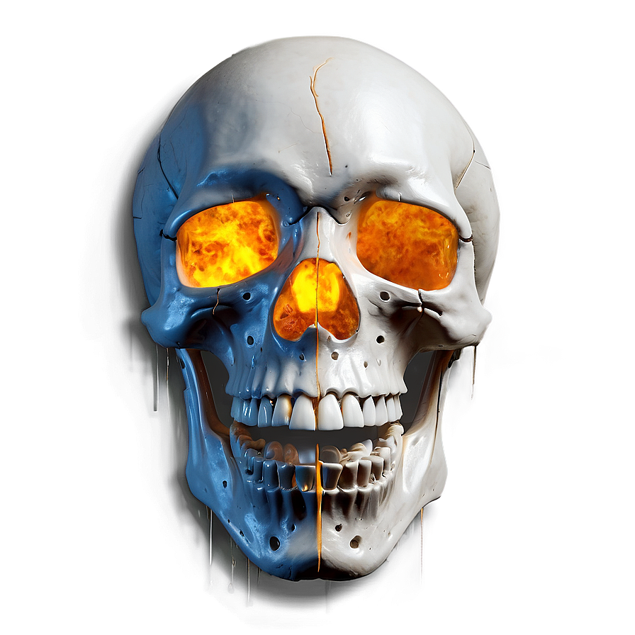 Sizzling Skull Visual Png Svu PNG image