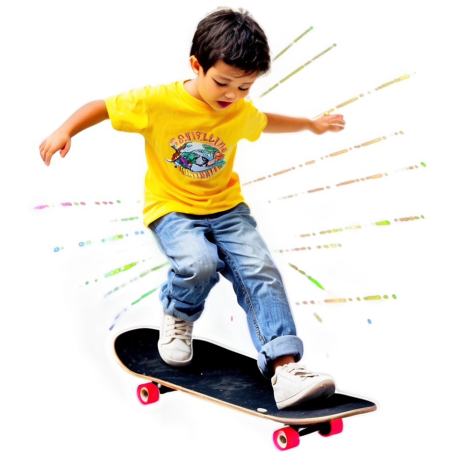 Skateboarding Boy Png Fme PNG image