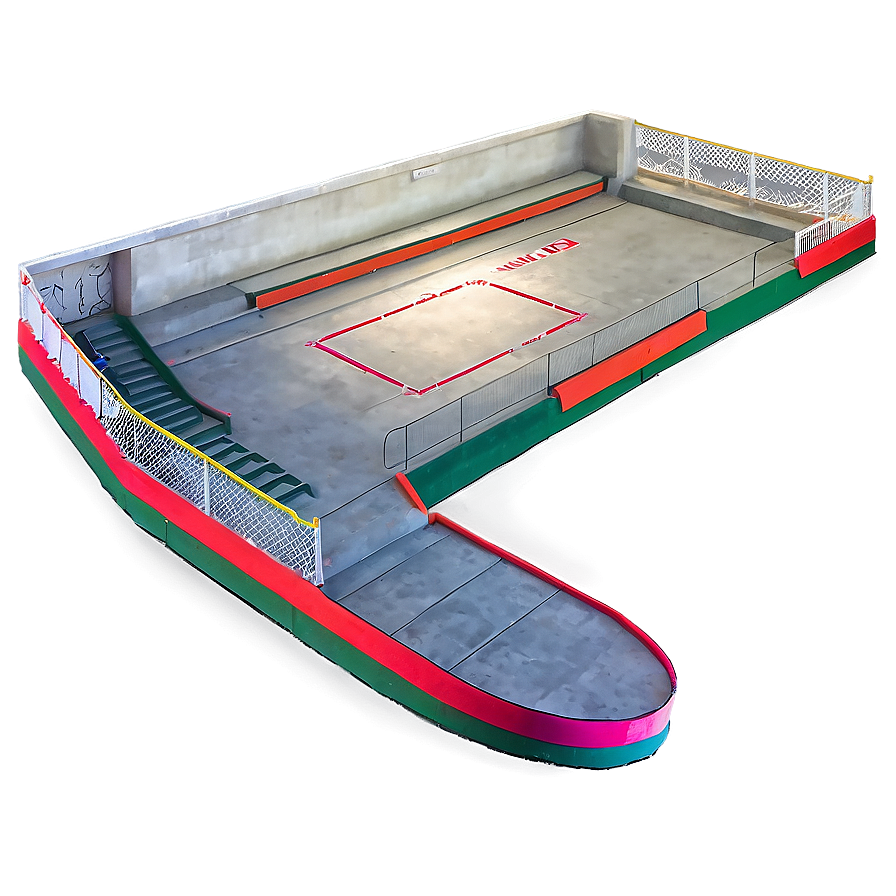 Skateboarding Park Stadium Png 06122024 PNG image