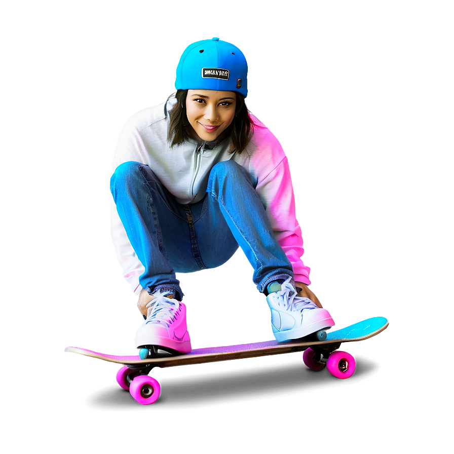 Skater Portrait Png Fbq PNG image