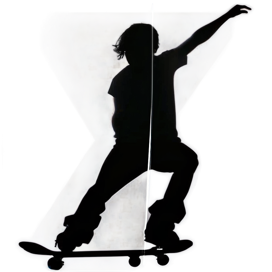 Skater Shadow Png 06252024 PNG image