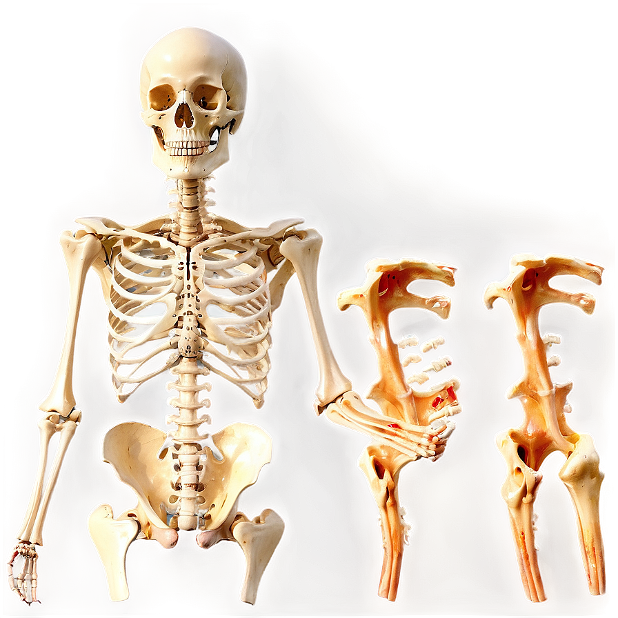 Skeletal System A PNG image