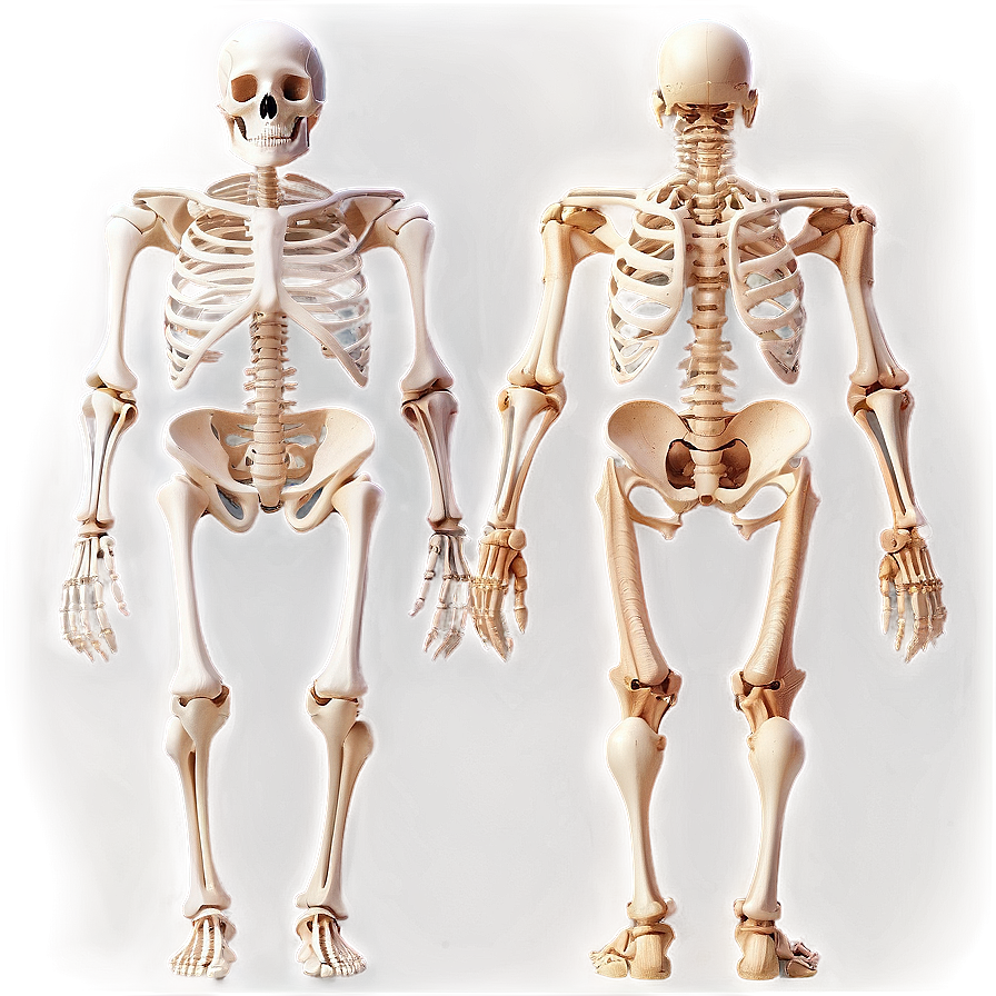 Skeletal System With Bone Names Png Gpq PNG image